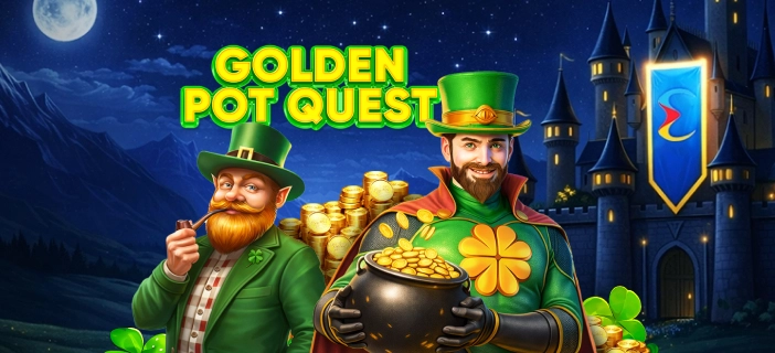 🍀 Golden Pot Quest — wygraj częś ć puli nagród!